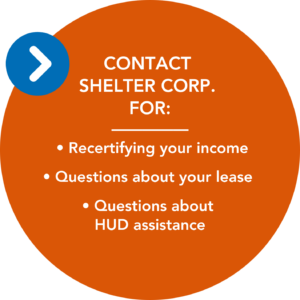 Contact Shelter Corp for lease questions