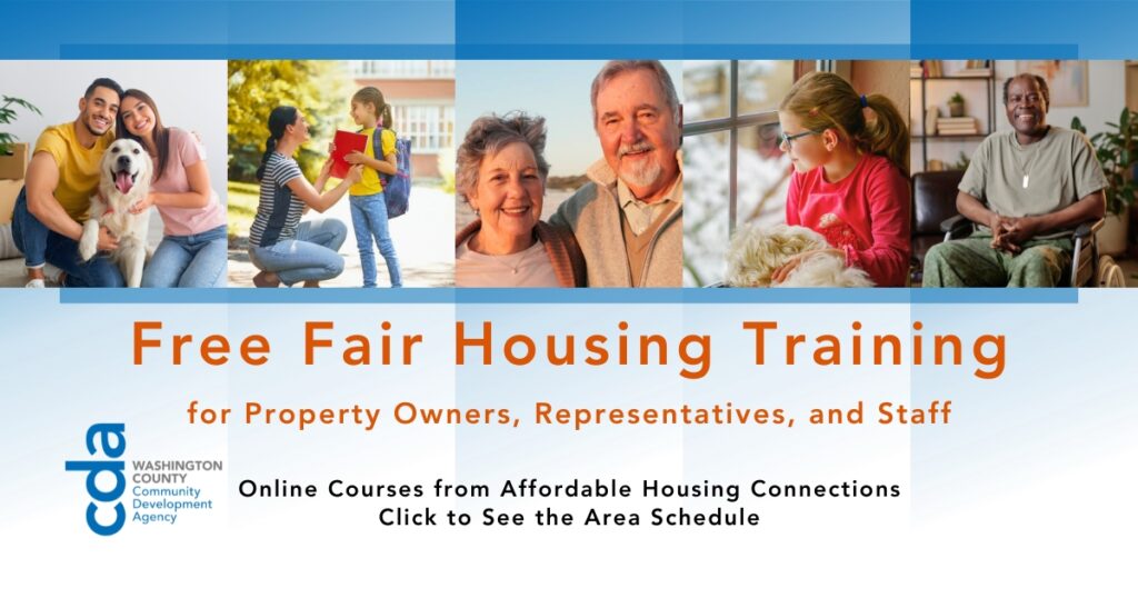 Free Fair Housing Training from Affordable Housing Connections
