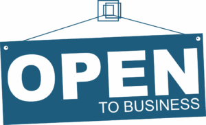 Open to Business logo