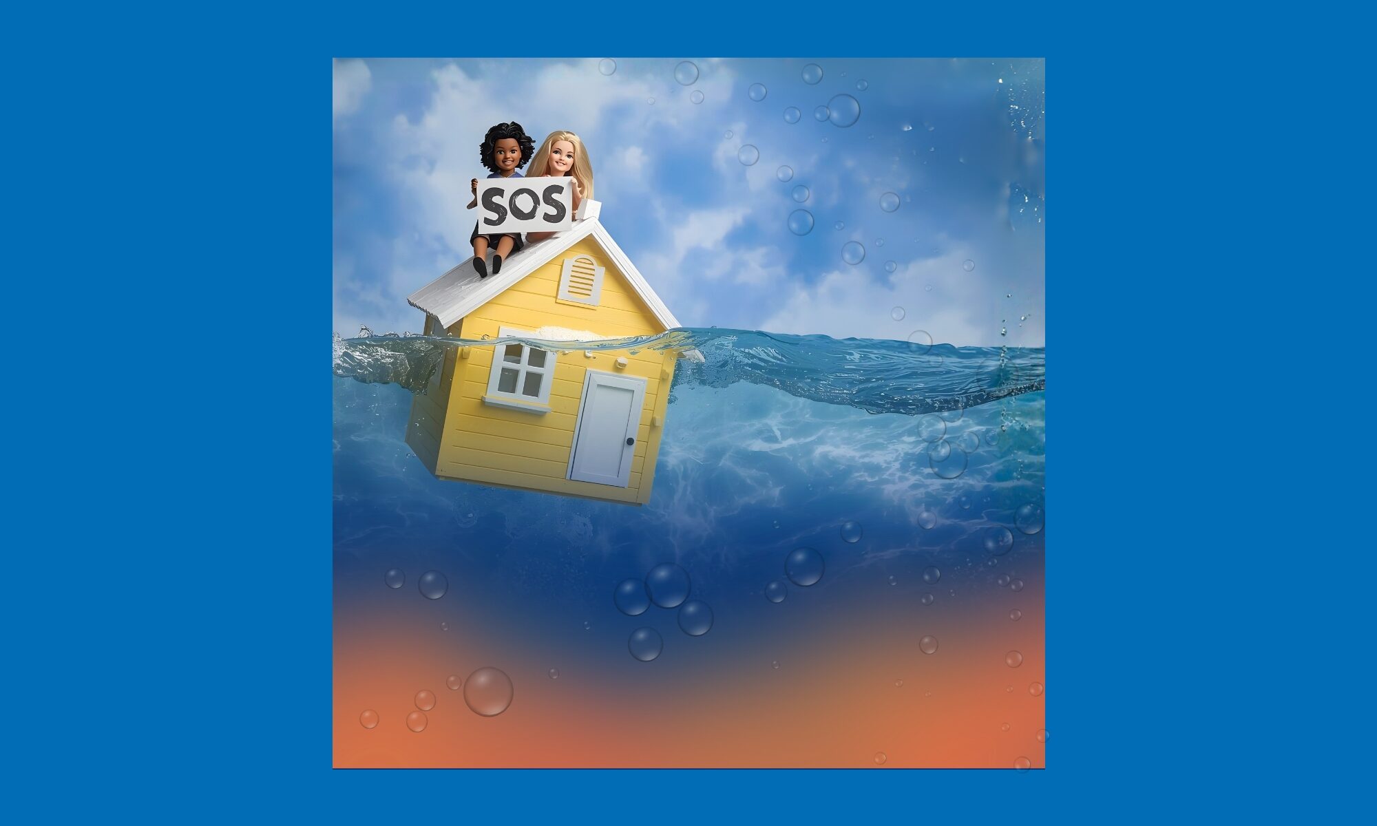 A house in the water