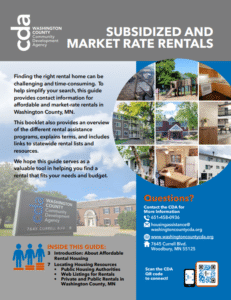 SUBSIDIZED AND MARKET RATE RENTALS COVER IMAGE